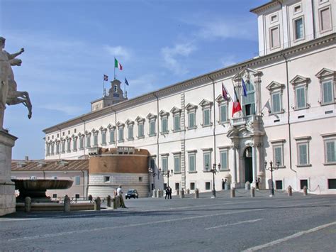 Palazzo Del Quirinale Di Roma Monumento Arte It