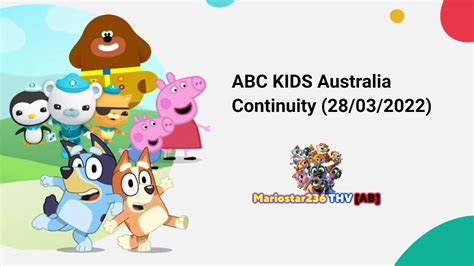 Abc Kids Australia Continuity 28032022 Youtube