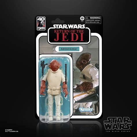 Figura Admiral Ackbar Star Wars The Return Of The Jedi 40th The