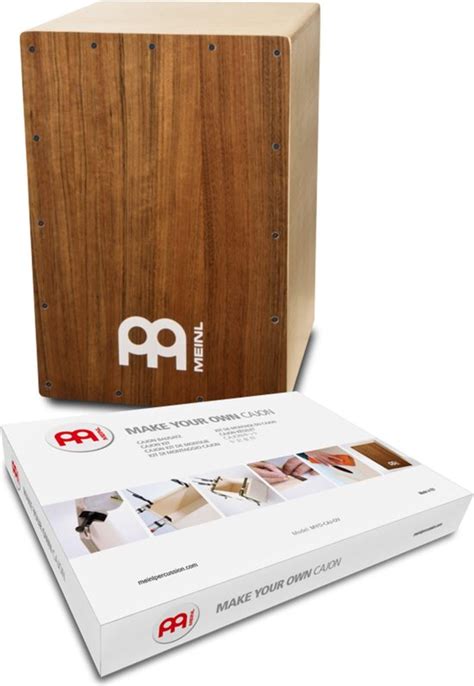 Meinl Cajon Bouwpakket MYO CAJ OV Ovangkol Frontplaat Cajon Bol