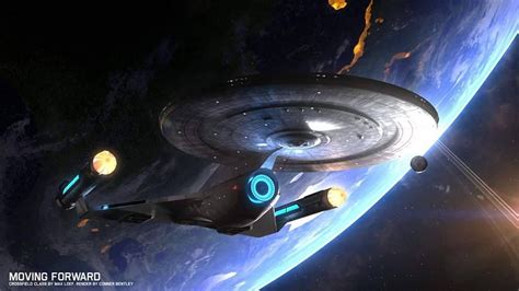 Crossfield Class Concept By Conner Bentley Star Trek Starships Star Trek Ships Starfleet Ships