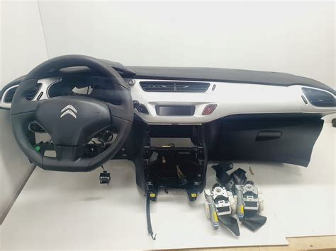 Deska Konsola Citroen C Ii Ds Airbag Pasy Oryg