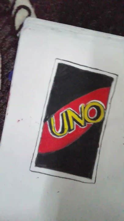 Uno Card Drawing Uno Drawing Shorts Youtube