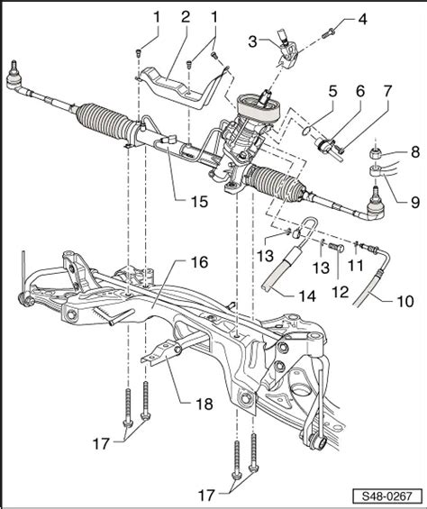 Skoda Workshop Manuals Fabia Mk Chassis Steering Power