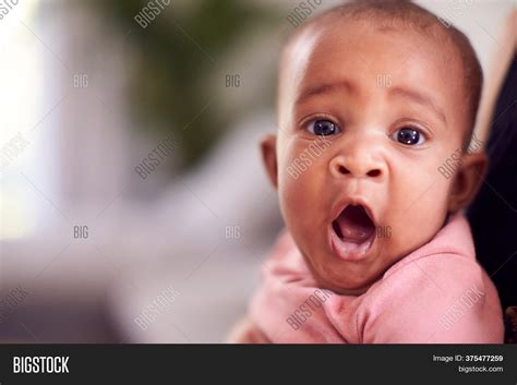 Portrait Smiling Baby Image And Photo Free Trial Bigstock