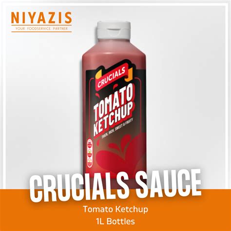 Crucials Tomato Ketchup 1l Niyazis