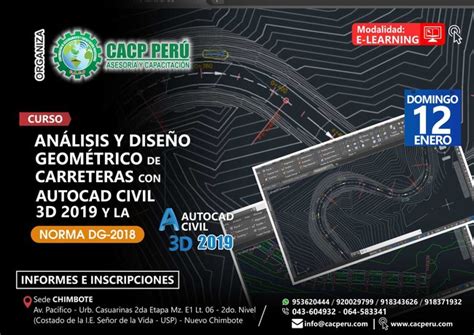 CACP Perú Curso Análisis Y Diseño Geométrico De Carreteras Con