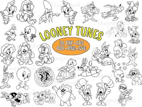 Looney Tunes Svg Bundle Best Quality Design Bundle