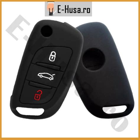 Husa Silicon Cheie Auto Peugeot Citroen E Husa Ro