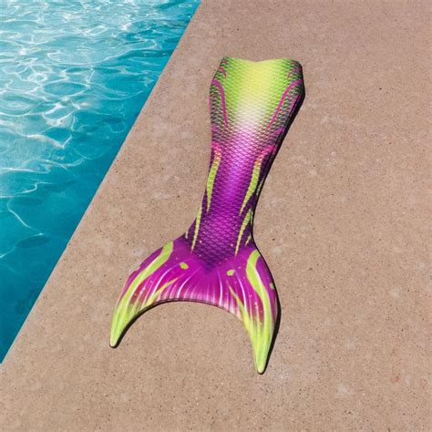 Neon Allure Mermaid Tail Skin Two Oceans Mermaid Tails