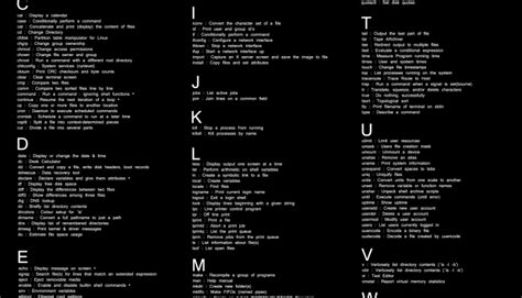 Kali Linux Commands Cheat Sheet Article Set