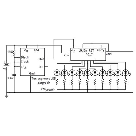 CD4017BE Decade Counter Divider IC CD4017 4017 TechMakers