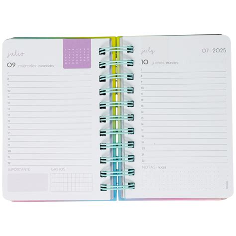 Agenda Mooving X Diaria Dictio Pastel