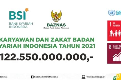 Melalui BAZNAS BSI Salurkan Zakat Rp 122 5 Miliar Akurat