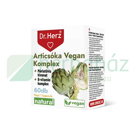 Dr Herz Artics Ka Vegan Komplex Kapszula Db Herbah Z