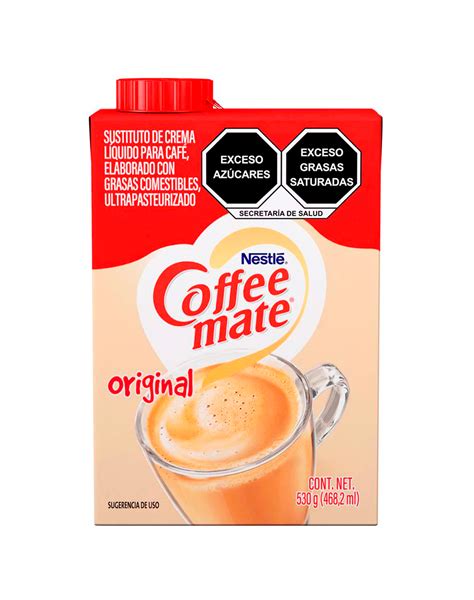 Sustituo De Crema Coffee Mate Liq Original 530 G Onix