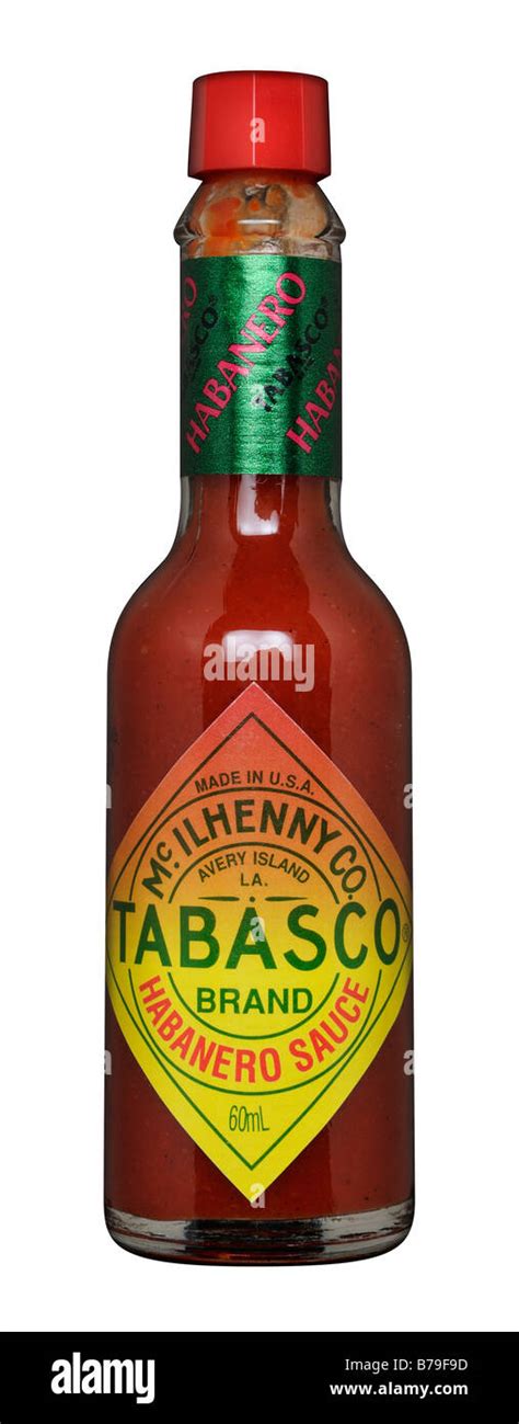 Extra Hot Tabasco Sauce Stock Photo Alamy