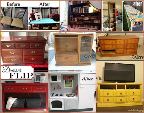 20+ Creative Ideas and DIY Projects to Repurpose Old Furniture