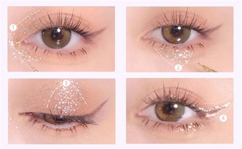 Amazon Geeneiya Liquid Glitter Eyeshadow Korean Makeup Under Eye