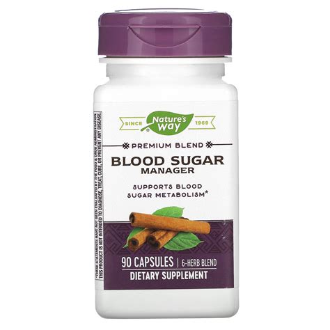 Nature S Way Blood Sugar Manager Capsules