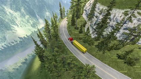 Most Dangerous Roads Map Ats Euro Truck Simulator Mods