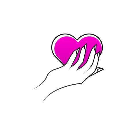 Premium Vector Charity Hand Logo Design Template