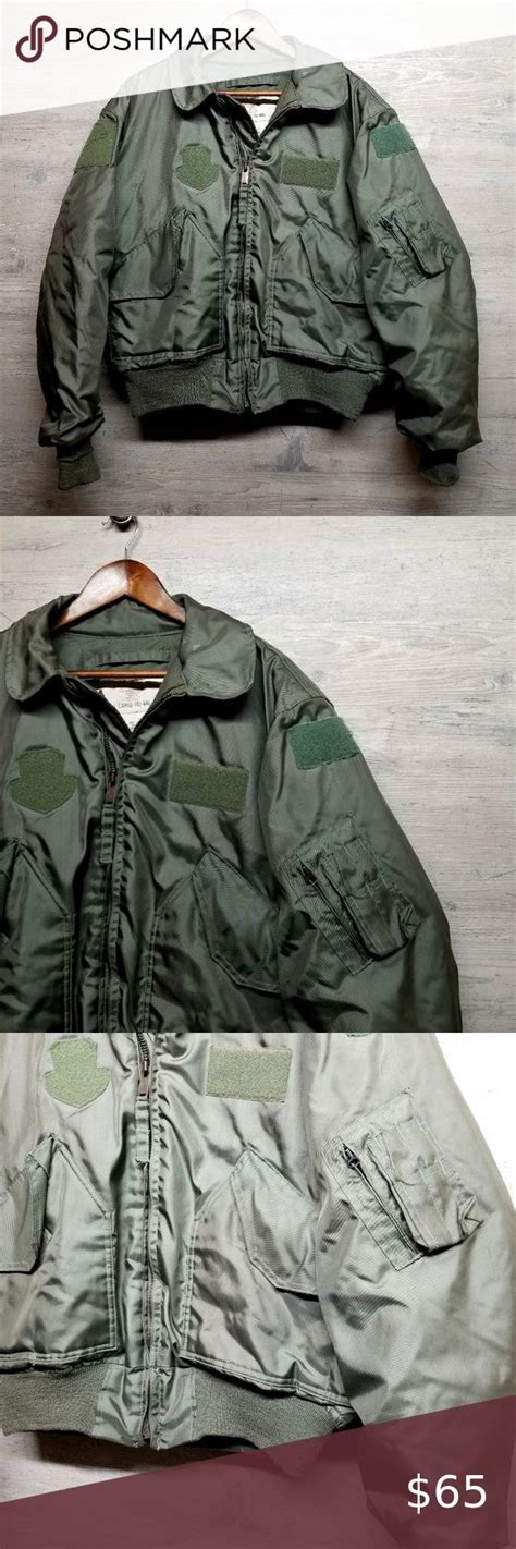 Vintage M1 Bomber Jacket Genuine Military Surplus In 2020 Military