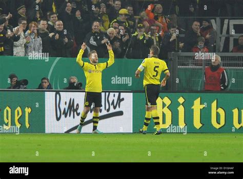 Dortmund S Jakub Blaszczykowski L And Sebastian Kehl Celebrate The