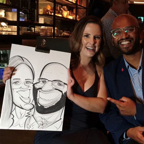 Corporate Caricature Events | For Hire | Melbourne | 0402 303 615