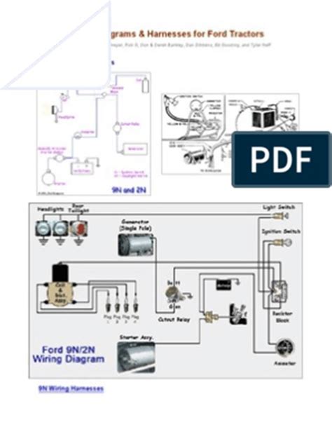 Ford 3000 Electrical Diagram