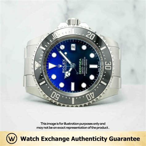 Rolex Sea Dweller Deepsea Mark Ii Oyster Blue Watch Exchange