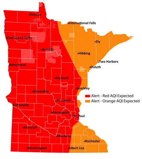 Minnesota Air Quality Alert Expanded Statewide Covering Everyone Who