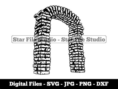 Brick Arch Svg Arch Svg Portal Svg Arch Png Arch  Arch Files