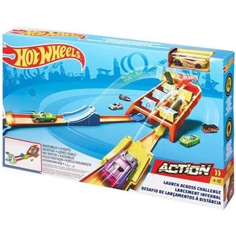 Promo Hotwheels Hot Wheels Launch Across Chalengge Playset Original Mattel Diskon Di Seller