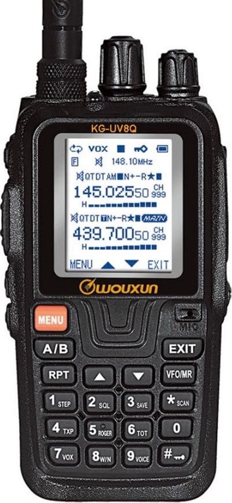 Wouxun KG UV8Q Dualband 2m 70cm Radio Amateur Portofoon Bol