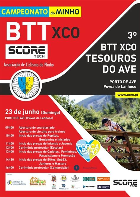 Evento 3º BTT XCO Tesouros do Ave Póvoa de Lanhoso 23 06 2019