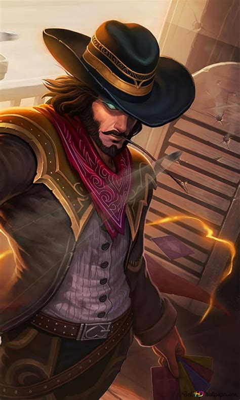 High Noon Twisted Fate Splash Art League Of Legends Lol 4k