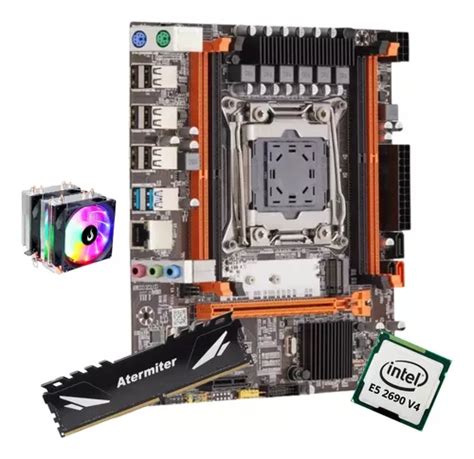 Kit Gamer Placa Mãe X99 Orange Intel Xeon E5 2690 V4 32gb