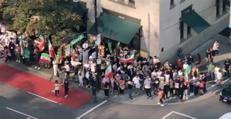 Thousands Of Vancouver Demonstrators To Form Human Chain For Iran News