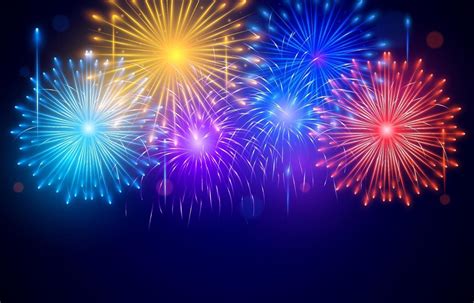 Colorful Firework Background 2475549 Vector Art At Vecteezy