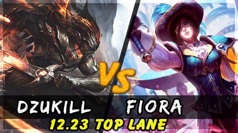 Dzukill Yasuo Vs Fiora TOP 2 Patch 12 23 Yasuo Gameplay YouTube