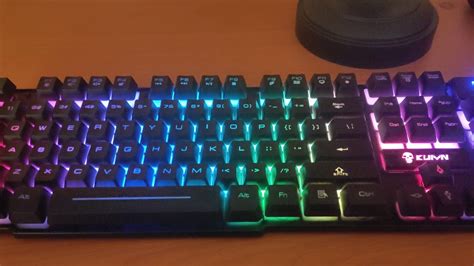 Cómo Prender La Iluminación De Un Teclado Gamer Teclado Rgb Youtube