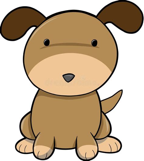 Puppy Dog Vector Stock Vector Illustration Of Design 4365169