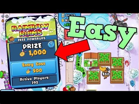 How To Win In Rainbow Ruins Easy Strategy For Easy Wins Bloons TD