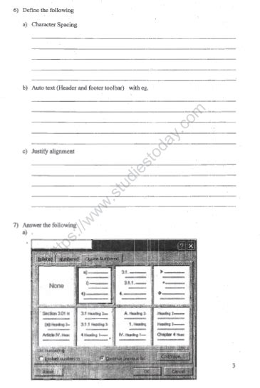 Cbse Class 5 Computer Science Sample Paper Set L