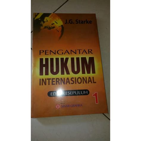 Jual Pengantar Hukum Internasional Edisi Kesepuluh Jilid Oleh J G