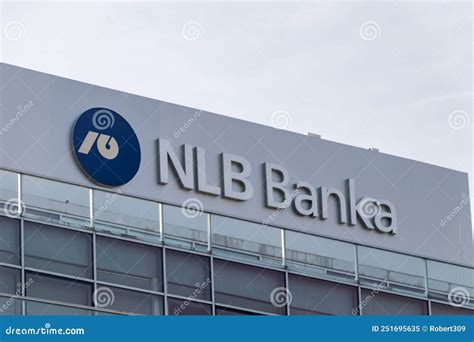 Logo And Sign Of Nlb Banka Nlb Group Is The Largest Banking And