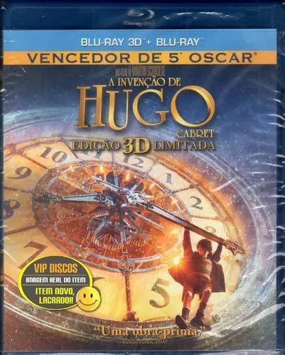 Blu Ray A Inven O De Hugo Cabret D Original Novo Lacrado