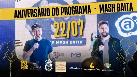 PORÃO COMEDY CLUB APRESENTA Mash Baita em Blumenau Sympla