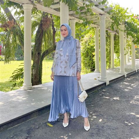 Ootd Hijab Untuk Lebaran Hari Kedua Anggun Dan Elegan